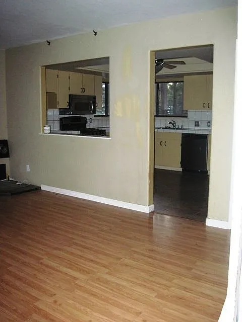 Living Area to Kitchen