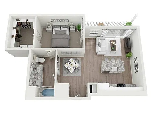 Floor plan Burton