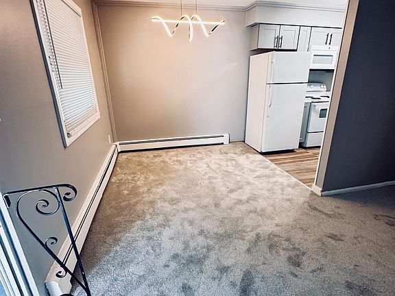 Brand new carpet and fresh paint