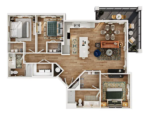 Floor plan C2