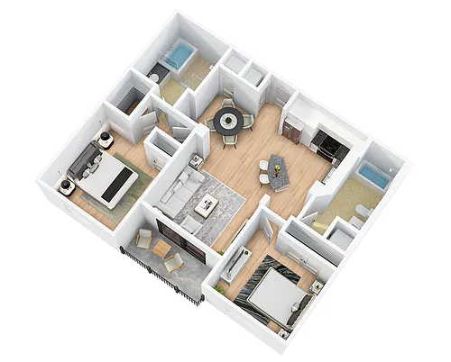 Floor plan C500