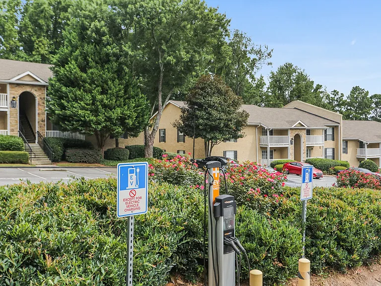 EV charging, close to unit.