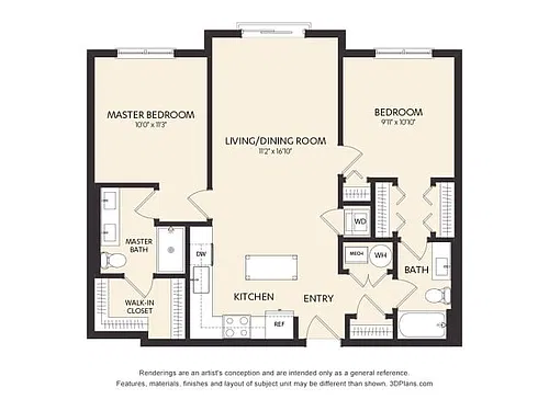 Floor plan C3F