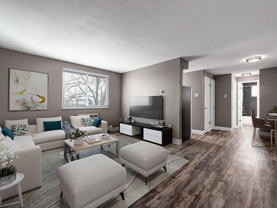 Large one bedroom living area