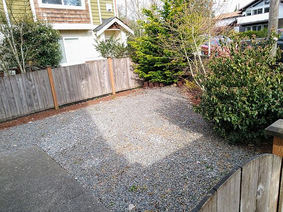 Private yard perfect for barbecues or raised garden beds for those with a green thumb