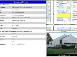 1206 College St, South Bend, IN 46628