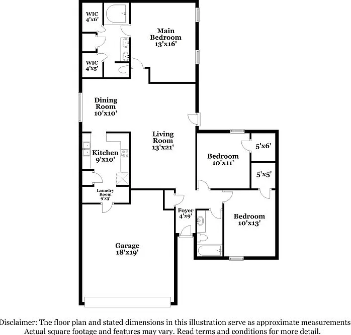 3 bed, 2.0 bath, 1400 sqft, $1,860 — Photo 2