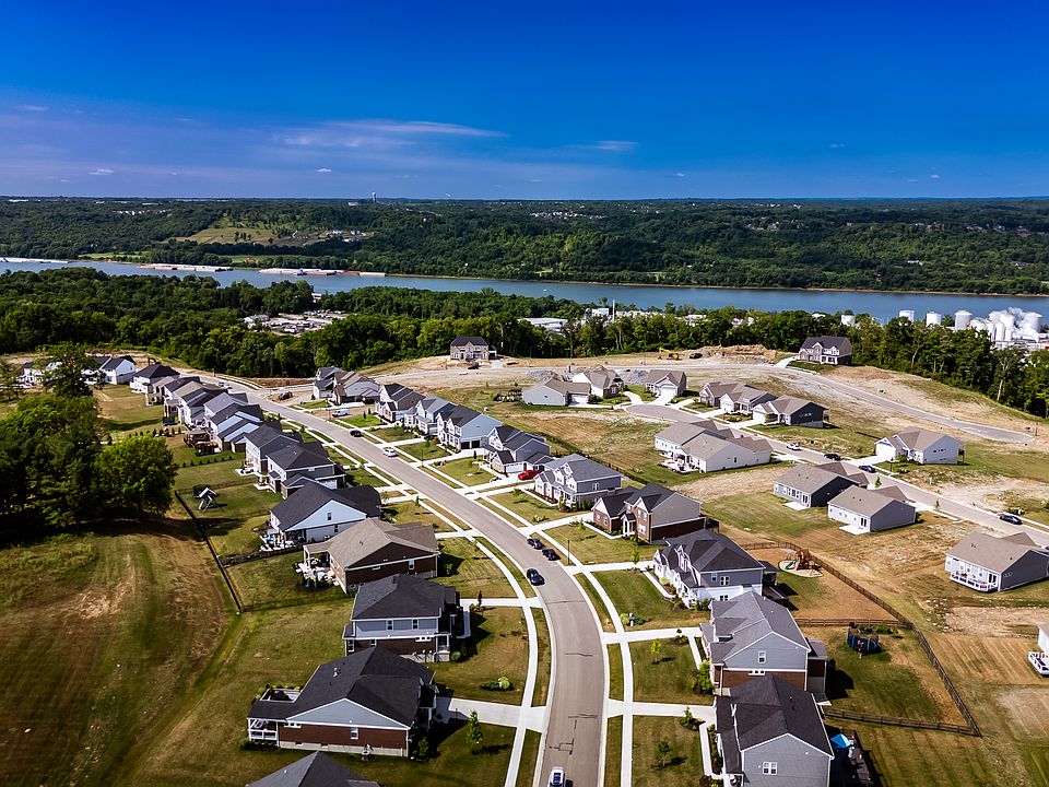 Ariel view of Reserve at Deer Run in Cincinnati Ohio