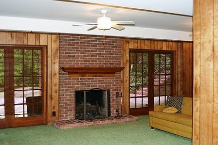 basement/fireplace
