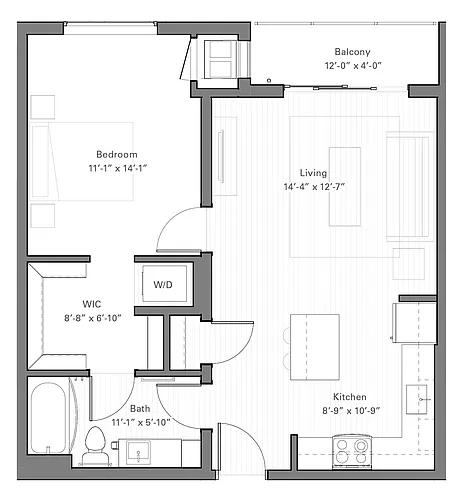 Floor plan Rice B