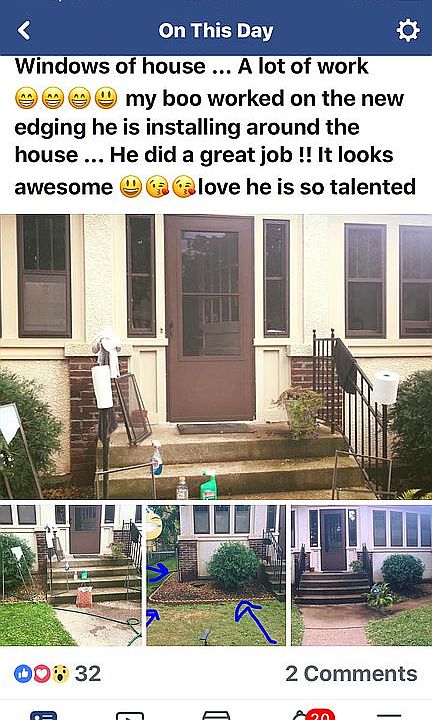 New edging & clean windows 