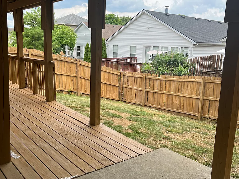 Basement Patio and deck