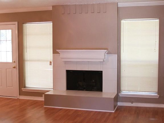 Gorgeous renovated, neutral paint, fireplace is gas log.