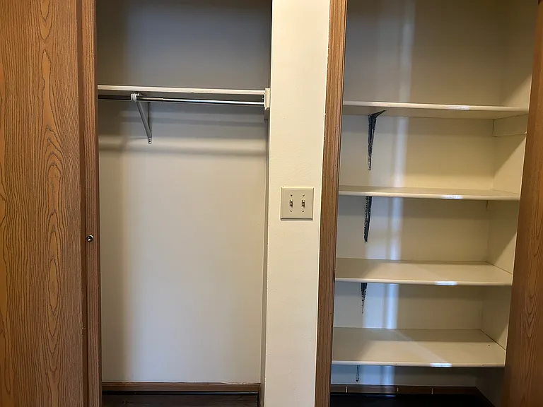Entry closet and pantry