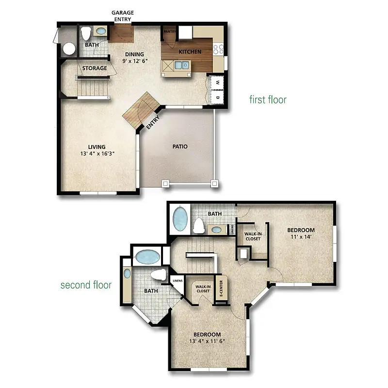 Floor plan Kingston II