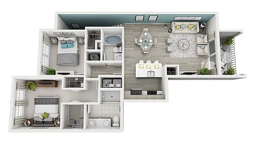 Floor plan Excite