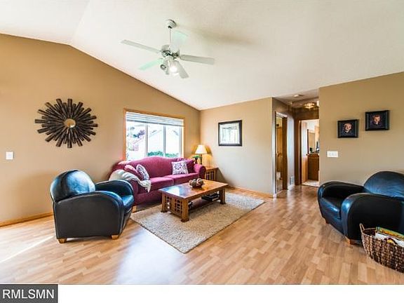 Living space with great natural lighting.