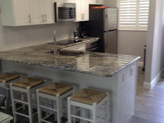 kitchen and bar