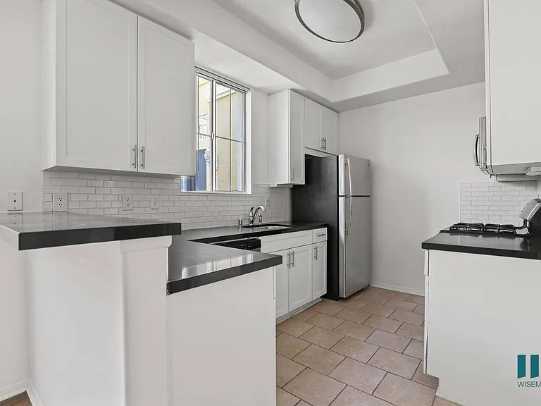 Kitchen with Energy-Efficient Stainless Appliances