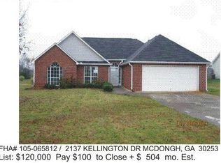 2137 Kellington Dr, McDonough, GA