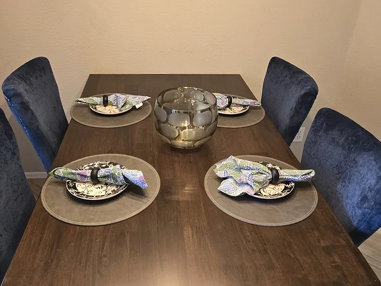New large dining table