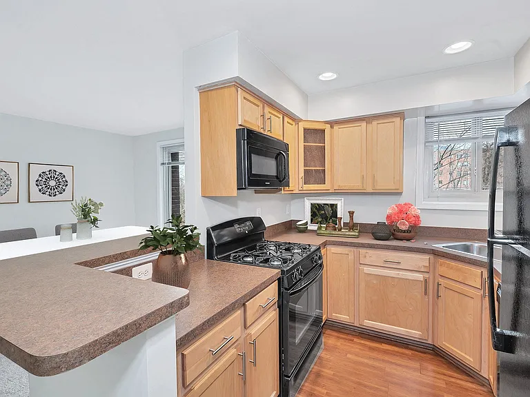 Spacious and fully equipped kitchens