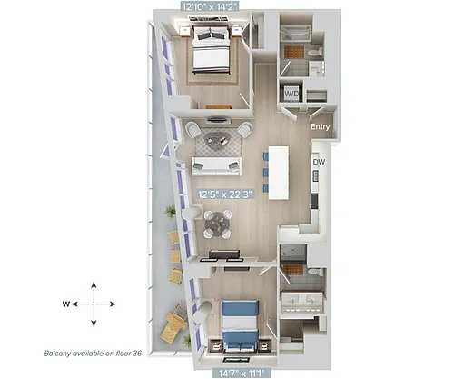 Floor plan B7-1259