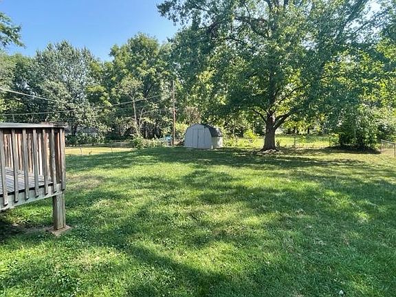 Large fenced in back yard