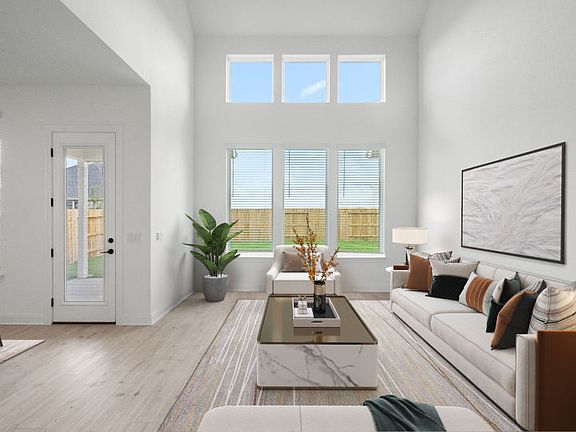 Virtually Staged Living Room