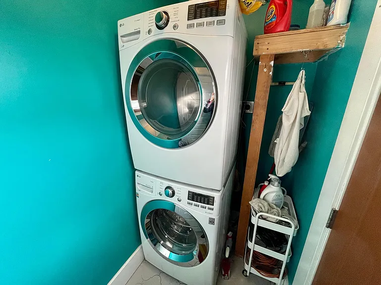 Washer & dryer (shared)