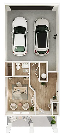 Floor plan Asher with Den