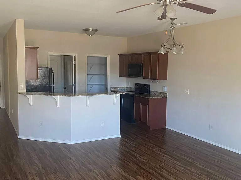 Dining and Kitchen Area.
