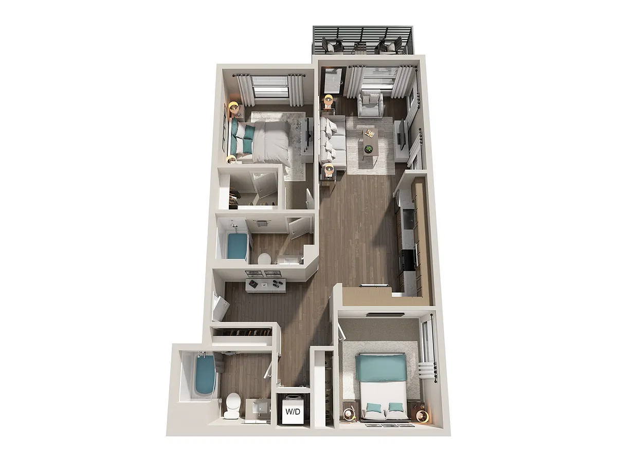 Floor plan B1