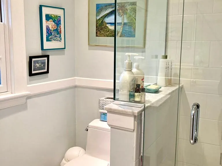 Full bath Shower stall second floor