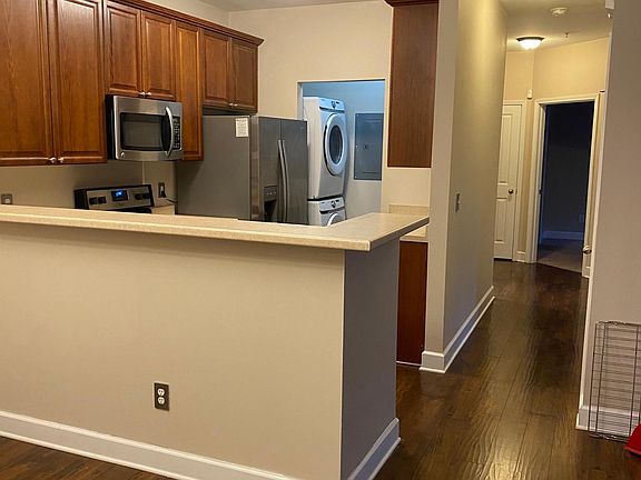 Open space kitchen and hall