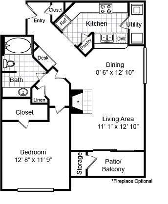 Floor plan A4