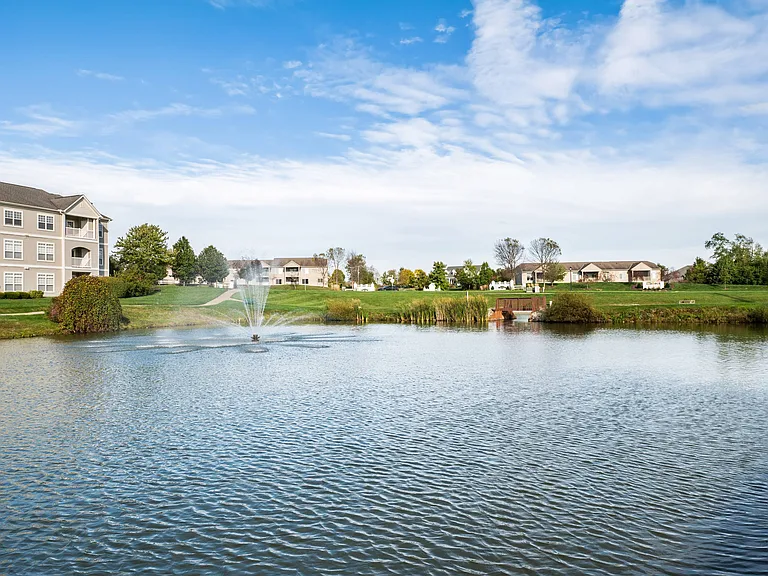 Beautiful Exterior Pond View