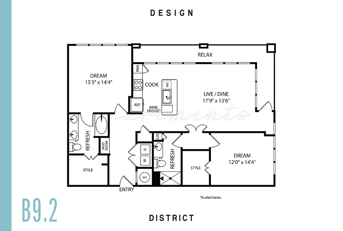 Floor plan B92