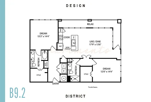 Floor plan B92