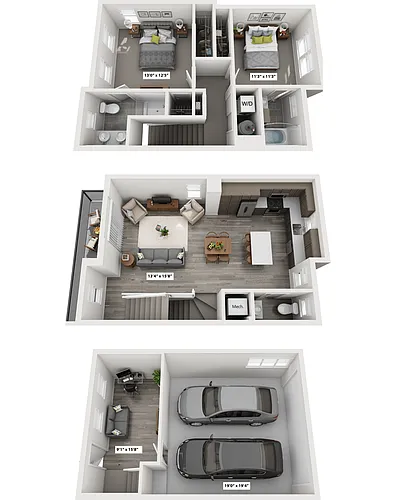Floor plan B3E