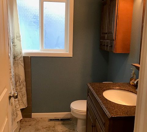 Newly Remodeled Bathroom