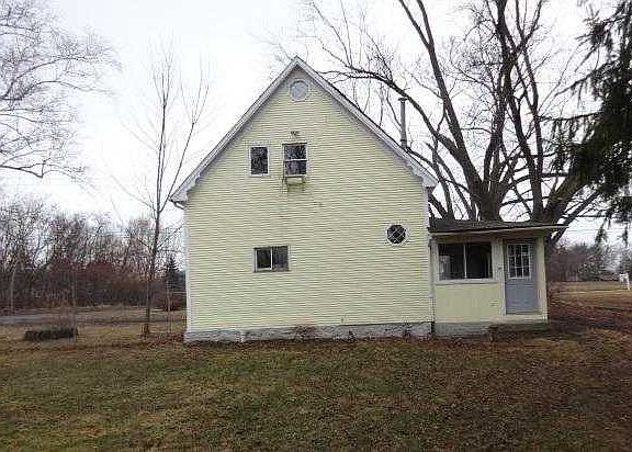 Back view of home
