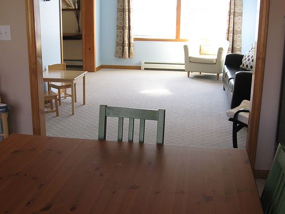 Looking into living room from dining room