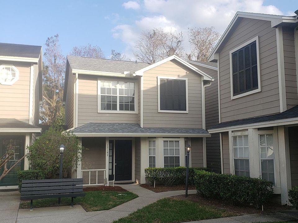 Front of townhome in courtyard