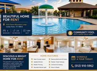 1420 Davis Mountain Loop, Cedar Park, TX 78613