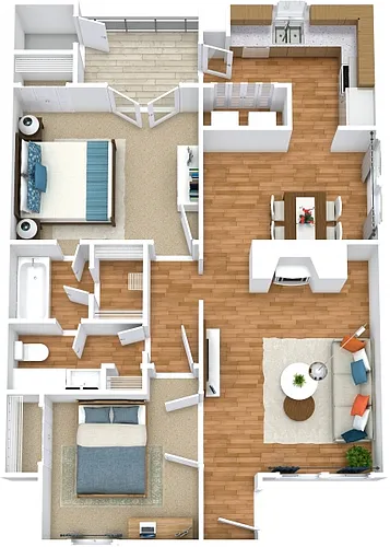 Floor plan B0