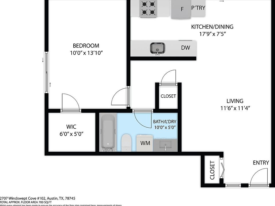 2nd image of 2707 Windswept Cv APT 102