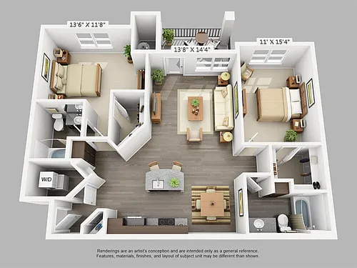 Floor plan Federal