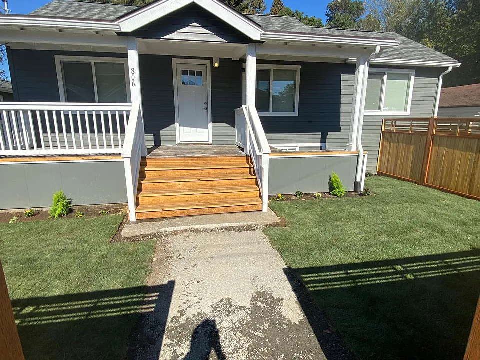 Front porch south facing