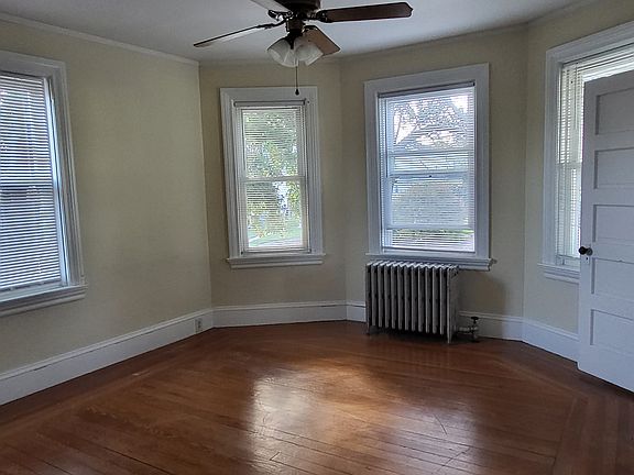 Living Room with front door entrance.